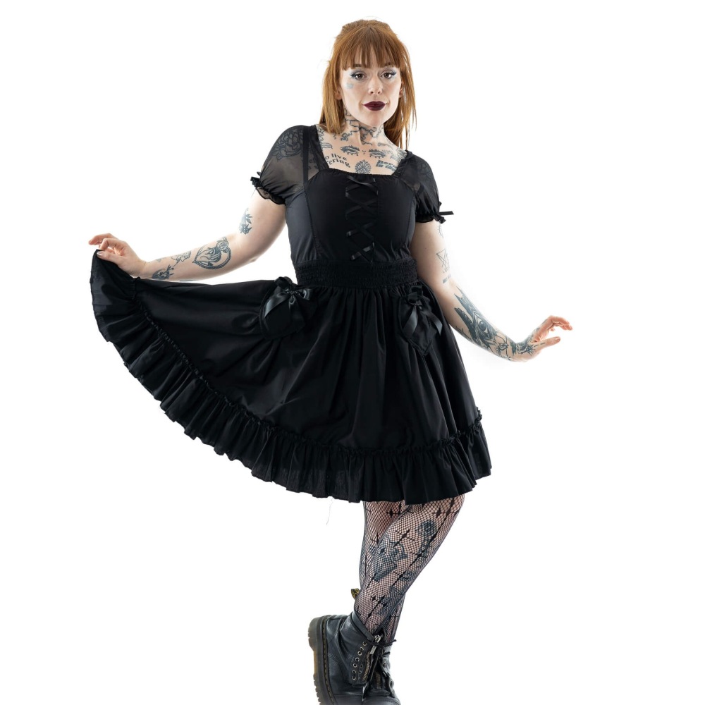 Heartless - Kassiani Short dress - Black